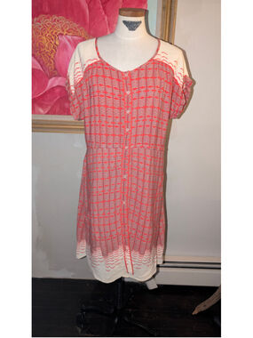 Anthropologie Maeve Veronica shirt dress